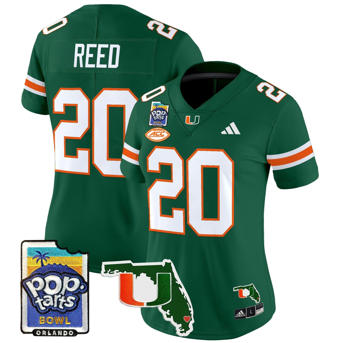 Women's MIA 2025 PopTarts Bowl Patch Vapor Limited Jersey - All Stitched