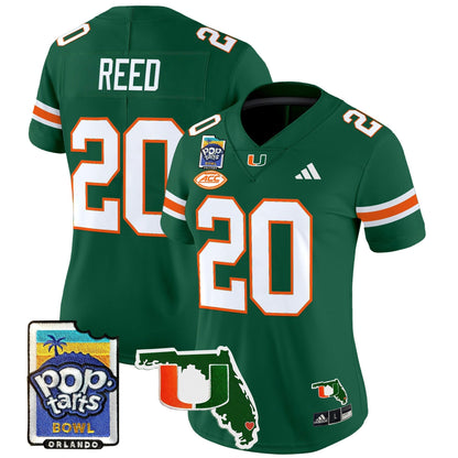 Women's MIA 2025 PopTarts Bowl Patch Vapor Limited Jersey - All Stitched