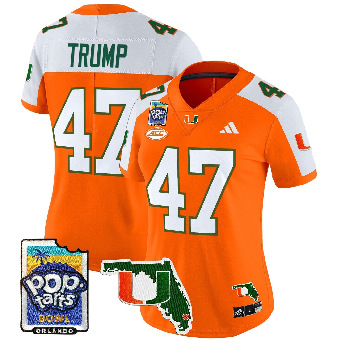 Women's MIA 2025 PopTarts Bowl Patch Vapor Limited Jersey - All Stitched