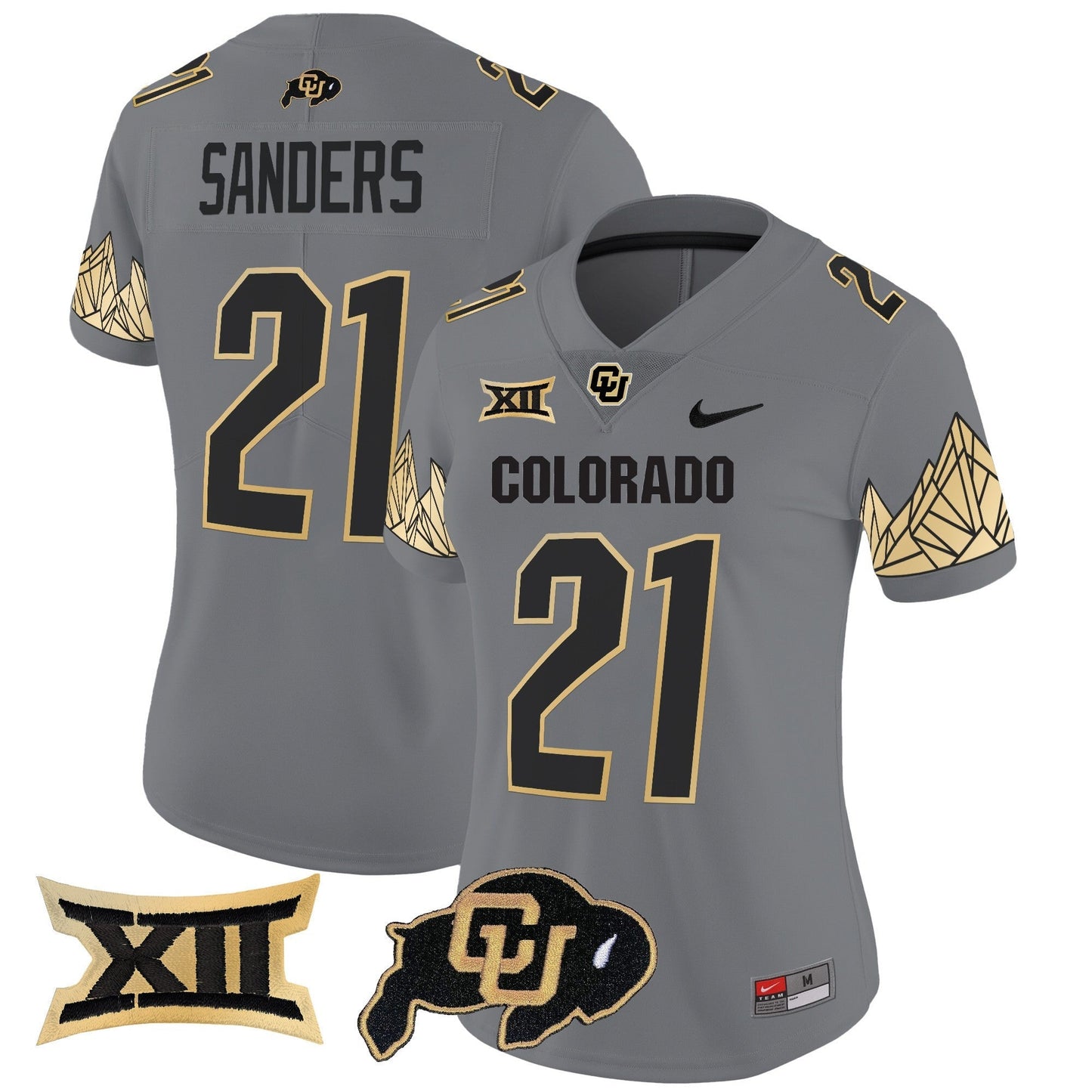 Women's CU Vapor Limited Jersey V4 - Big 12 XII Patch - All Stitched