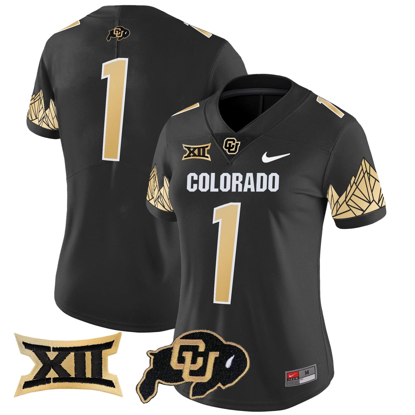 Women's CU Vapor Limited Jersey V4 - Big 12 XII Patch - All Stitched