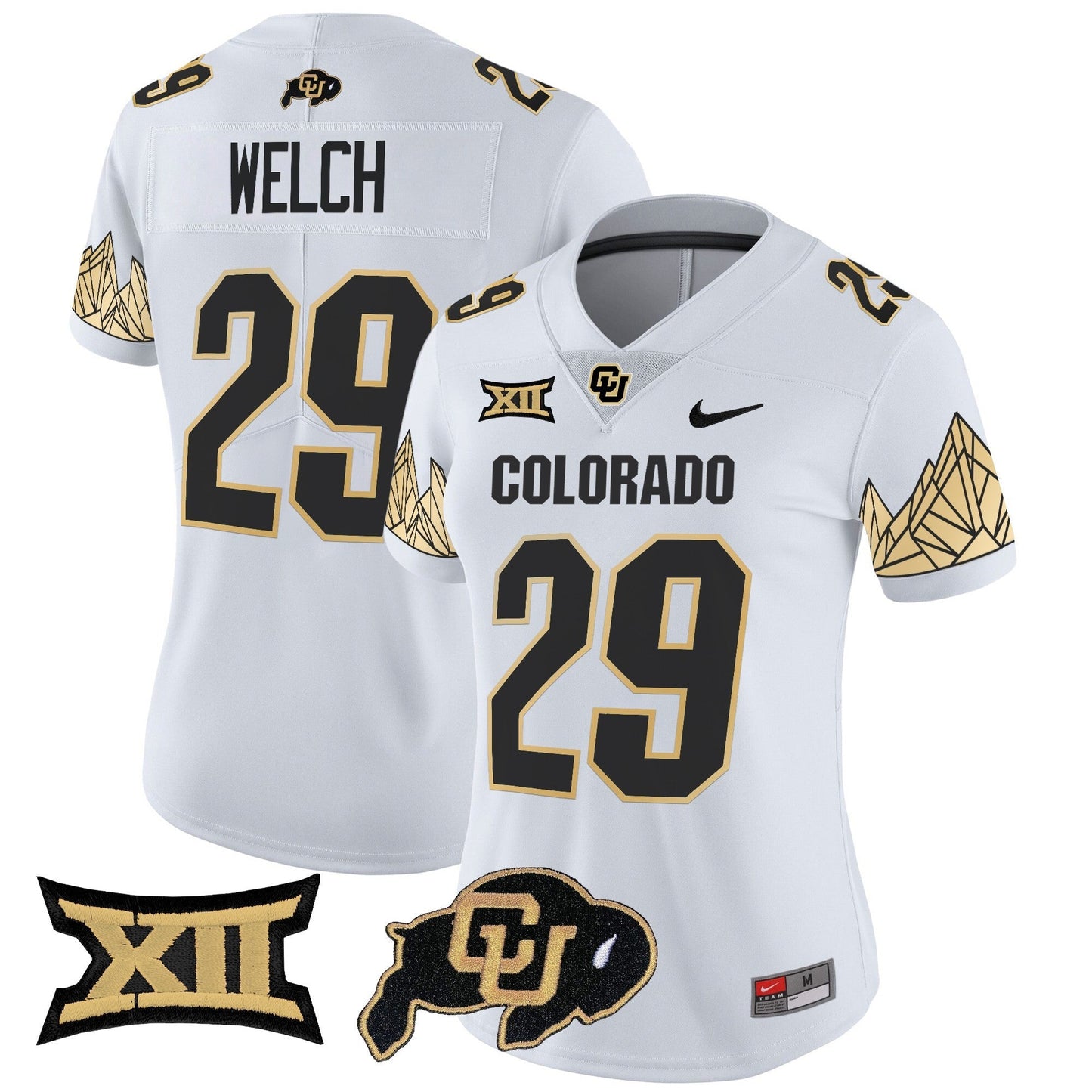 Women's CU Vapor Limited Jersey V4 - Big 12 XII Patch - All Stitched