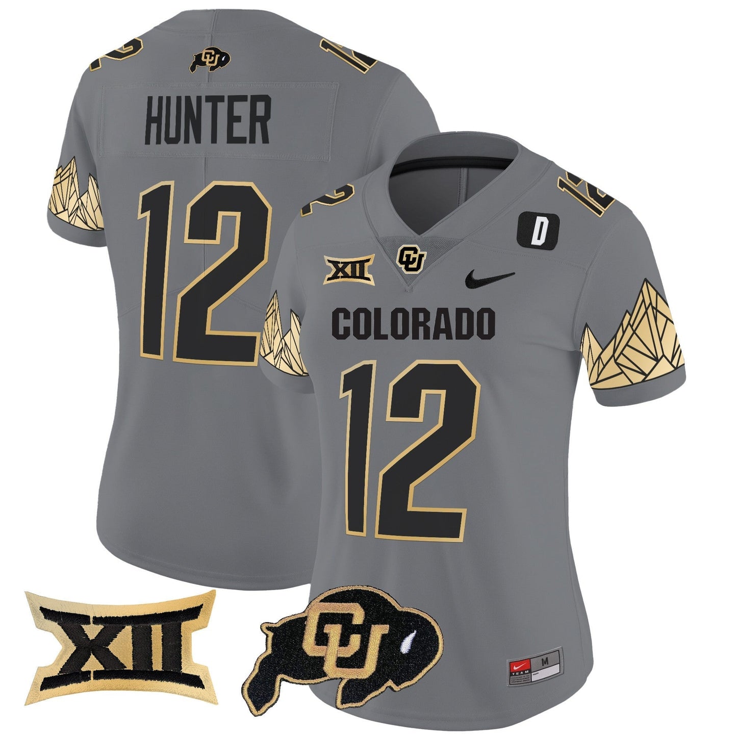 Women's CU Vapor Limited Jersey V4 - Big 12 XII Patch - All Stitched