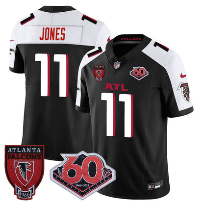 Men's Atlanta Falcons 60th Season Vapor Limited Jersey - All Stitched