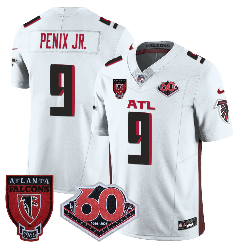 Men's Atlanta Falcons 60th Season Vapor Limited Jersey - All Stitched