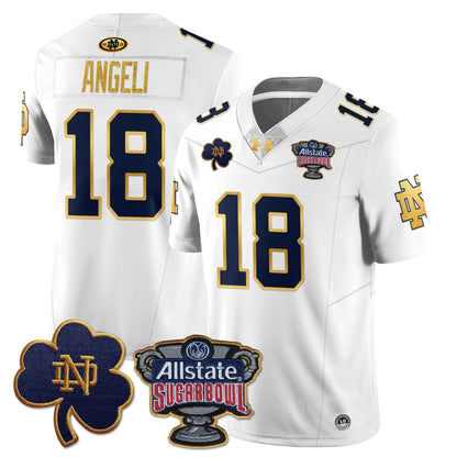 Men's Notre Dame Fighting Irish Allstate Sugar Bowl Jersey - All Stitched