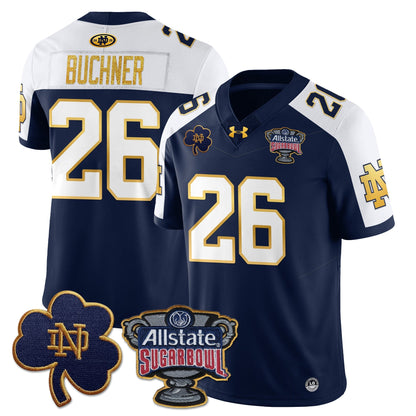 ND Allstate Sugar Bowl Jersey - All Stitched