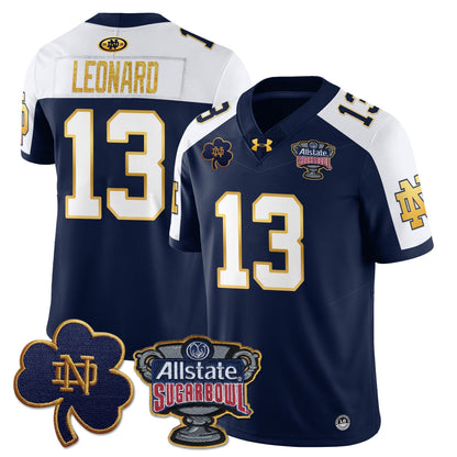 ND Allstate Sugar Bowl Jersey - All Stitched