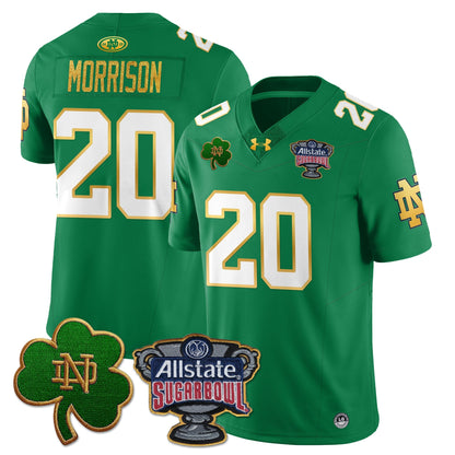 ND Allstate Sugar Bowl Jersey - All Stitched