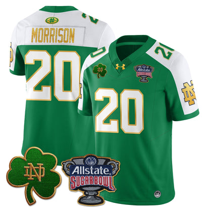 ND Allstate Sugar Bowl Jersey - All Stitched