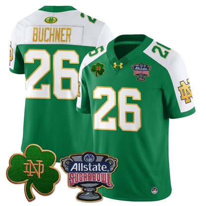ND Allstate Sugar Bowl Jersey - All Stitched