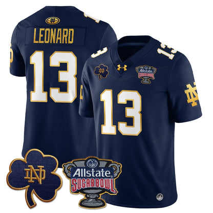 ND Allstate Sugar Bowl Jersey - All Stitched