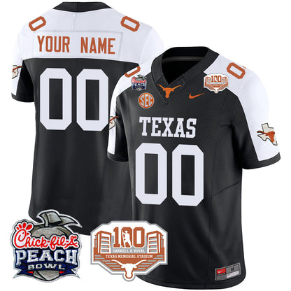 Men's Texas Longhorns 2024 Chick-fil-A Peach Bowl Jersey - All Stitched