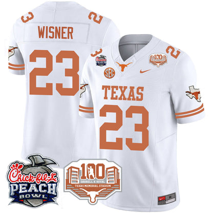 TEX 2024 Chick-fil-A Peach Bowl Jersey - All Stitched