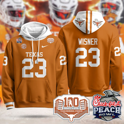 TEX 2024 Chick-fil-A Peach Bowl Hoodie - All Stitched
