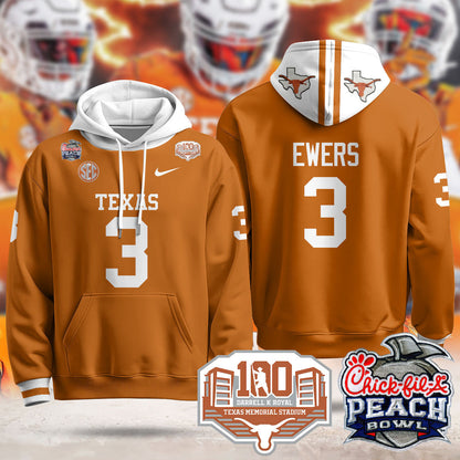 TEX 2024 Chick-fil-A Peach Bowl Hoodie - All Stitched