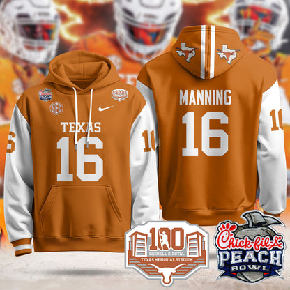 TEX 2024 Chick-fil-A Peach Bowl Hoodie - All Stitched