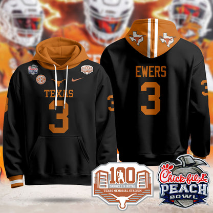 TEX 2024 Chick-fil-A Peach Bowl Hoodie - All Stitched