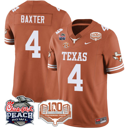 TEX 2024 Chick-fil-A Peach Bowl Jersey - All Stitched
