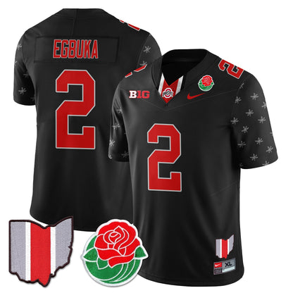 OSU 2024 Rose Bowl Jersey - All Stitched