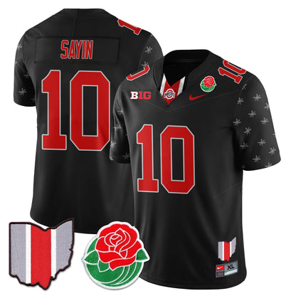 OSU 2024 Rose Bowl Jersey - All Stitched