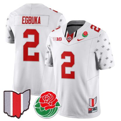 OSU 2024 Rose Bowl Jersey - All Stitched