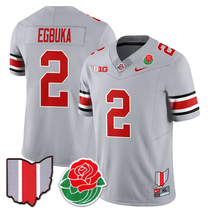 OSU 2024 Rose Bowl Jersey - All Stitched