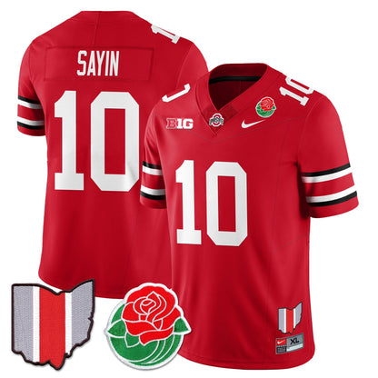 OSU 2024 Rose Bowl Jersey - All Stitched
