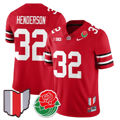 OSU 2024 Rose Bowl Jersey - All Stitched