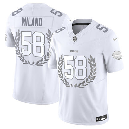 BUF Platinum MVP Vapor Limited Jersey - All Stitched