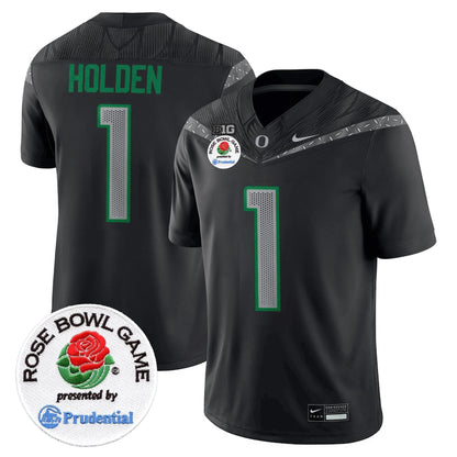 Oregon Ducks Rose Bowl Patch Vapor Limited Jersey V2 - All Stitched