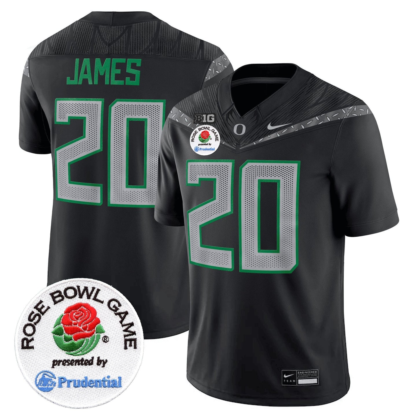 ORE Rose Bowl Patch Vapor Limited Jersey V2 - All Stitched
