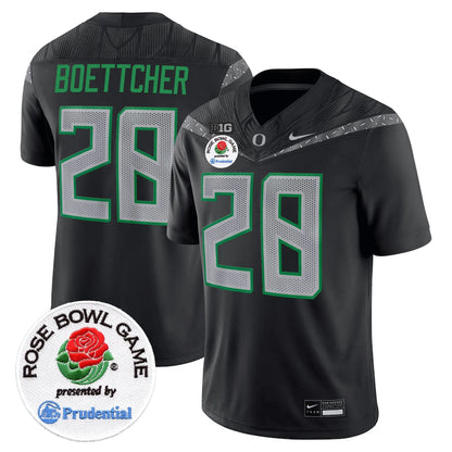 Oregon Ducks Rose Bowl Patch Vapor Limited Jersey V2 - All Stitched