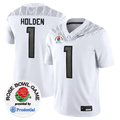 Oregon Ducks Rose Bowl Patch Vapor Limited Jersey V2 - All Stitched