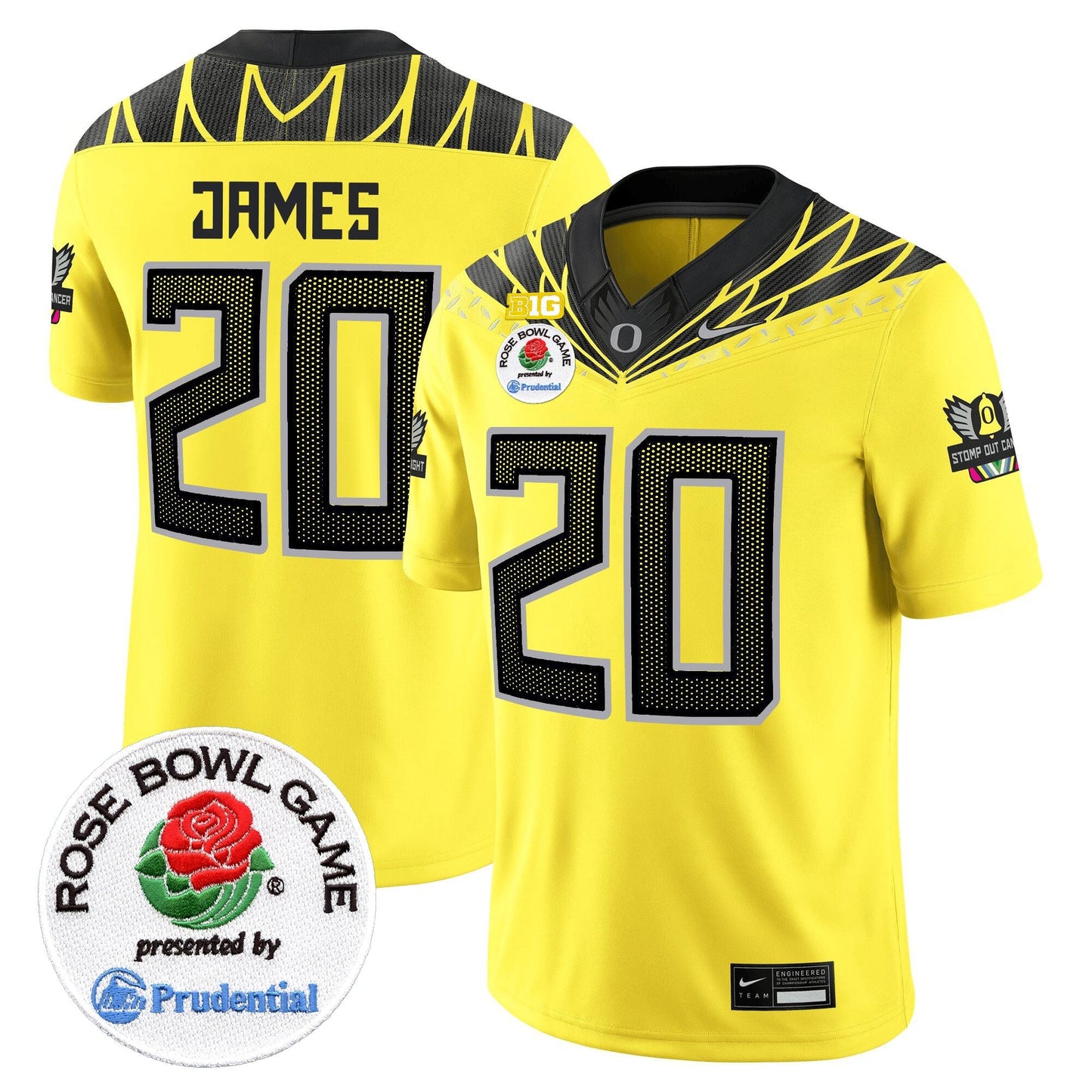 ORE Rose Bowl Patch Vapor Limited Jersey V2 - All Stitched