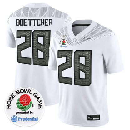Oregon Ducks Rose Bowl Patch Vapor Limited Jersey V2 - All Stitched
