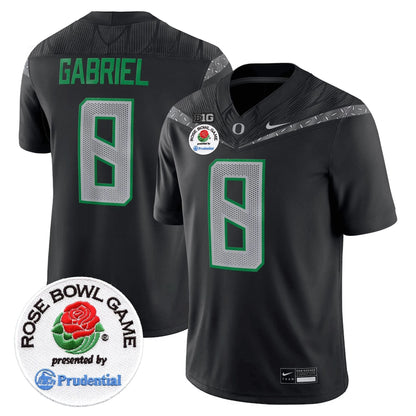 Oregon Ducks Rose Bowl Patch Vapor Limited Jersey V2 - All Stitched