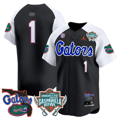 Florida Gators 2024 Gasparilla Bowl Patch Vapor Premier Limited Jersey - All Stitched
