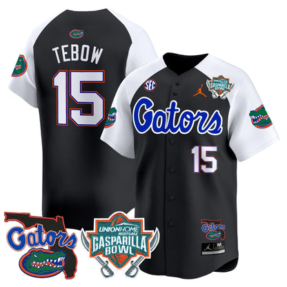 UF 2024 Gasparilla Bowl Patch Vapor Premier Limited Jersey - All Stitched
