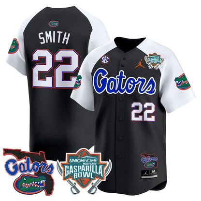 UF 2024 Gasparilla Bowl Patch Vapor Premier Limited Jersey - All Stitched