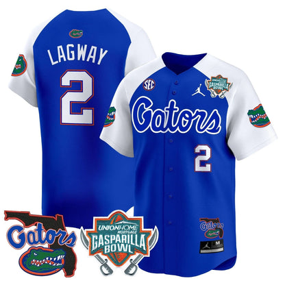 Florida Gators 2024 Gasparilla Bowl Patch Vapor Premier Limited Jersey - All Stitched