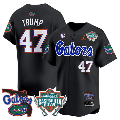 UF 2024 Gasparilla Bowl Patch Vapor Premier Limited Jersey - All Stitched