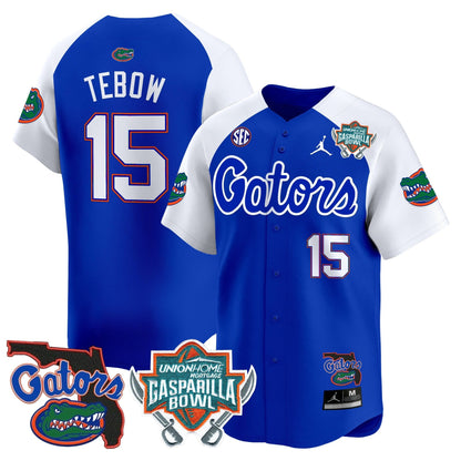 UF 2024 Gasparilla Bowl Patch Vapor Premier Limited Jersey - All Stitched