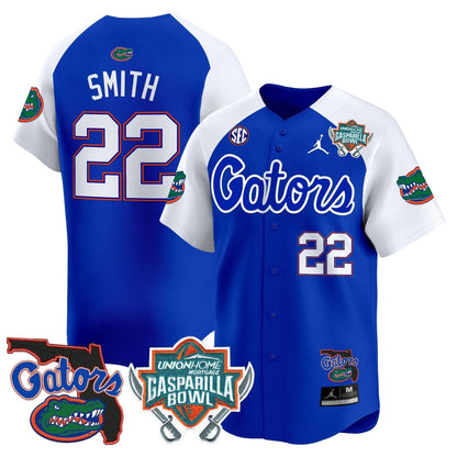 Florida Gators 2024 Gasparilla Bowl Patch Vapor Premier Limited Jersey - All Stitched
