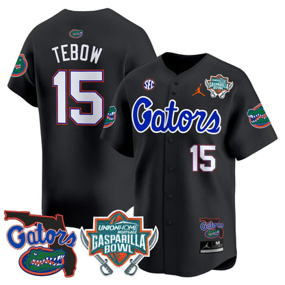 UF 2024 Gasparilla Bowl Patch Vapor Premier Limited Jersey - All Stitched