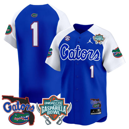 UF 2024 Gasparilla Bowl Patch Vapor Premier Limited Jersey - All Stitched