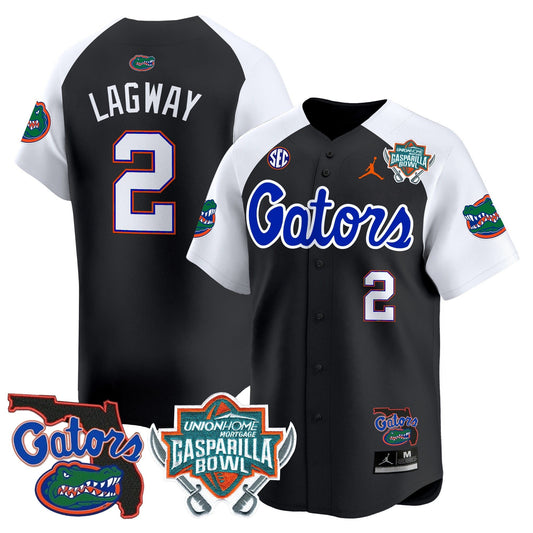 UF 2024 Gasparilla Bowl Patch Vapor Premier Limited Jersey - All Stitched