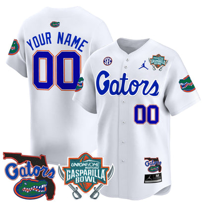 UF 2024 Gasparilla Bowl Patch Vapor Premier Limited Custom Jersey - All Stitched