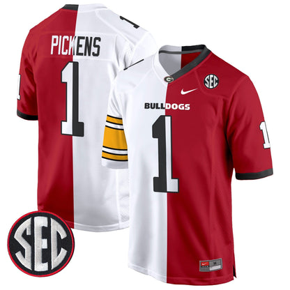 UGA Split Game Jersey - All Stitched