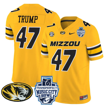 Missouri Tigers 2024 Music City Bowl Vapor Limited Jersey - All Stitched